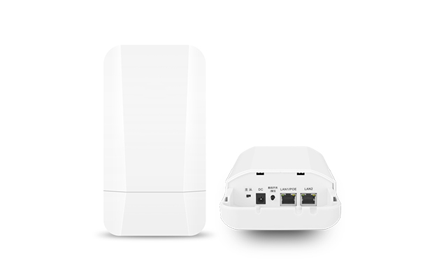 WOBICOM L-Series B400 300Mbps 1KM Outdoor Wireless Bridge 2.4G WiFi 24V PoE Supply Point to Point