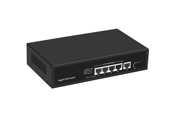 WOBICOM 6-Port Gigabit PoE Switch