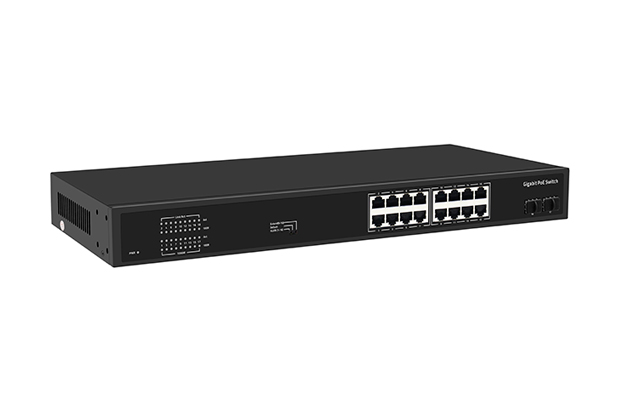 WOBICOM 18 Port Gigabit PoE Switch