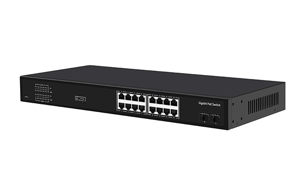 WOBICOM 18 Port Gigabit PoE Switch