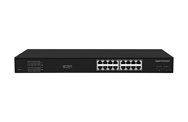 WOBICOM 18 Port Gigabit PoE Switch