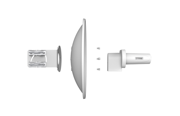 WOBICOM WM15acDish 900Mbps 15KM PTP/PTMP 5.8G 900Mbps Outdoor CPE WiFi Bridge